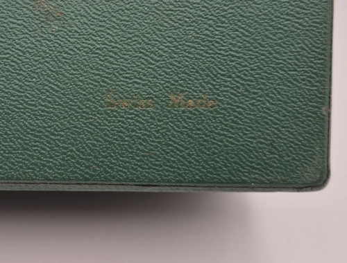 Vintage Rolex Datejust maxi coffin watch box 247509 Circa 1961 with Blank paperwork
