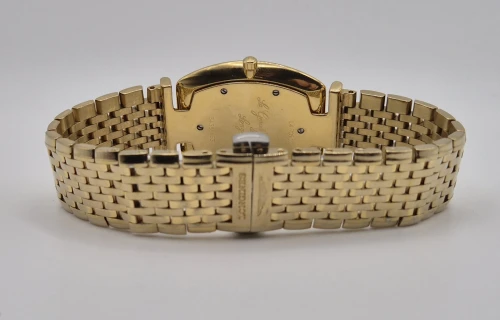 Longines La Grande Classique L4.705.2 Gold plated Tonneau 29.5mm Box & Papers