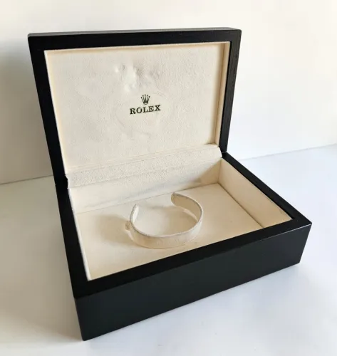 Rolex Cellini black lacquer wood box 50.00.09  box & wallet circa 1990-2000s