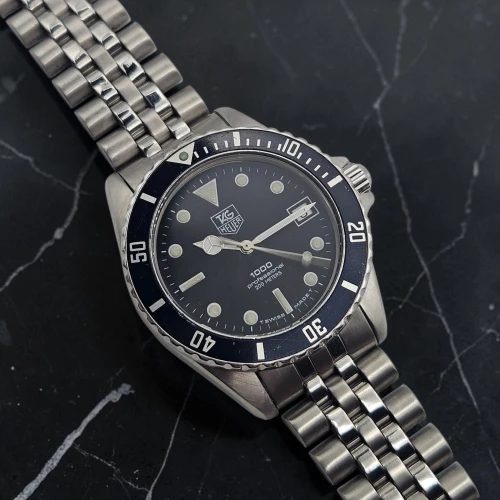 TAG Heuer 980.013N 37mm 1000 Series Circa 1990s