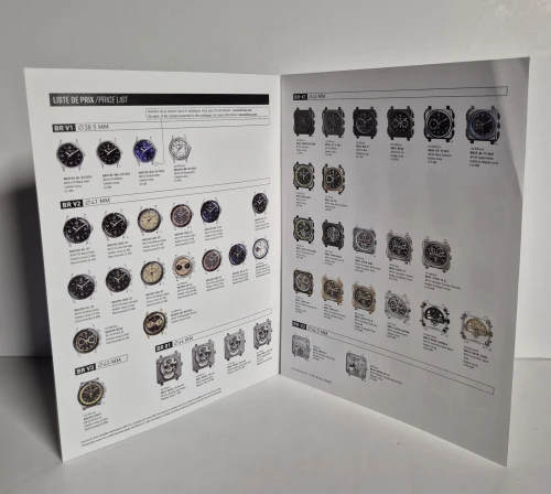 Bell & Ross Brochure & Price list 2019-2020