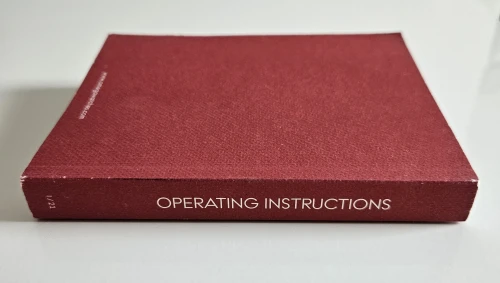 Omega Instruction manual 2017 03090840M Vol 1