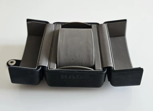 RADO travel watch box black PU leather