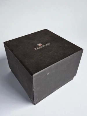 TAG Heuer Black square box Circa 2005-2010 Black Inner lining