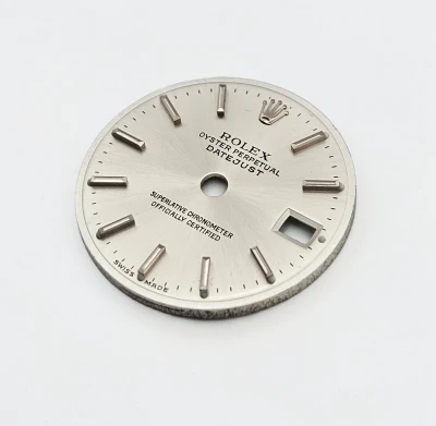 Rolex Datejust 26mm Silver dial White gold stick markers Circa 2000 - 2015