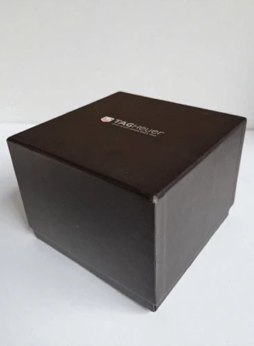 TAG Heuer watch boxes Brown square style with cream inner