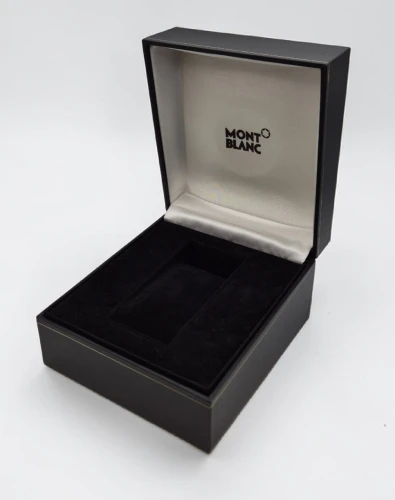 Montblanc Watch box Black with gold trim + blank papers 2006