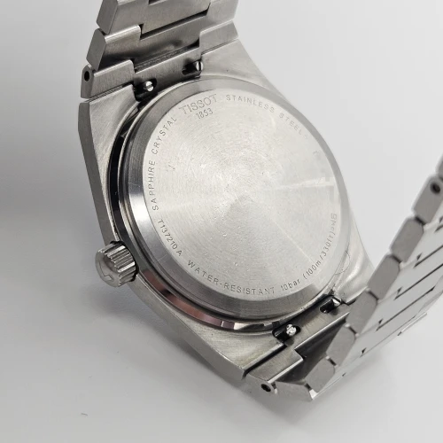 Tissot PRX T137210A S/Steel 35mm Ice blue dial Box & papers 2022
