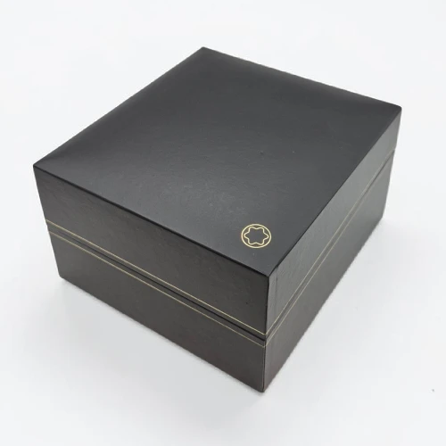 Montblanc Watch box Black with gold trim + blank papers 2006