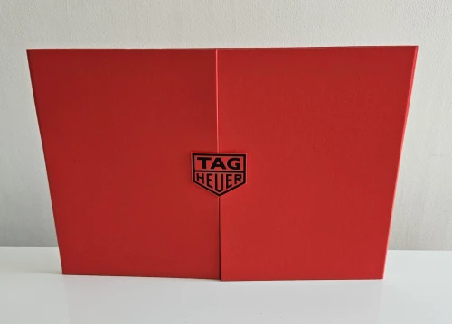 TAG Heuer XL Watch Box Circa 2020+ includes Leather watch roll