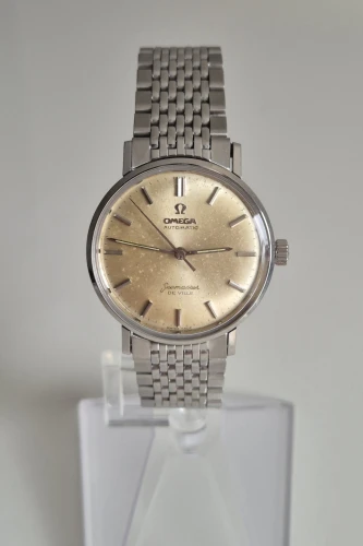 Omega Seamaster De Ville 14765 61SC Automatic watch patina dial Circa 1961