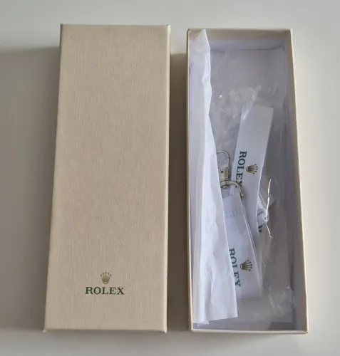 Rolex White Lanyard with box