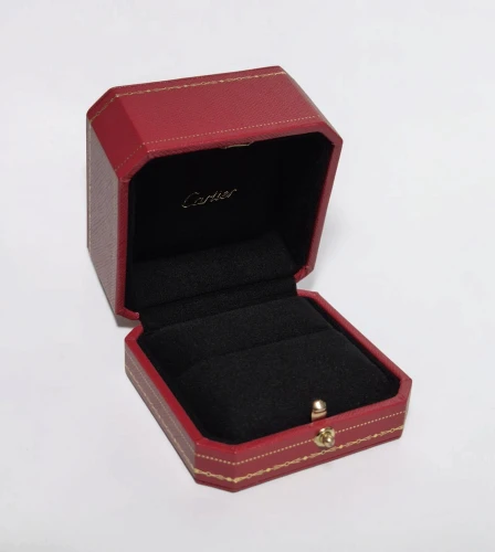 Cartier ring box CRCOJO4005 black slit design with outer box