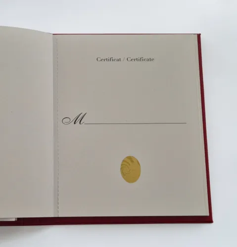 Cartier Instruction manual & guarantee papers PCWA0396 circa 2016