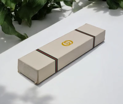 Gucci long watch box horsebit design circa 1980s