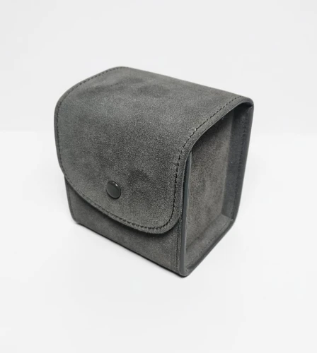 Cartier watch grey travel case