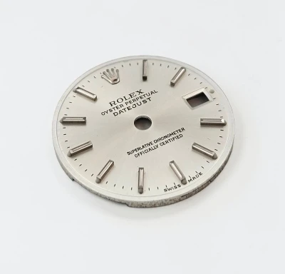 Rolex Datejust 26mm Silver dial White gold stick markers Circa 2000 - 2015