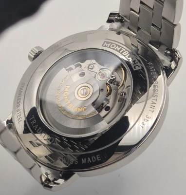 Montblanc Tradition 7542 131275 Blue dial Box & Papers